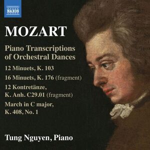 Mozart: Piano Transcriptions of Orchestral Dances